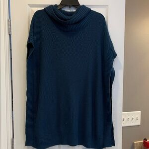 Matilda Jane Deep Blue Cowl Neck Sweater
